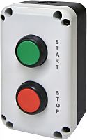 Кнопочный пост 2-модул. ESB2-V4 (Standart, START/STOP, зеленая/красная) | код 004771626 | ETI
