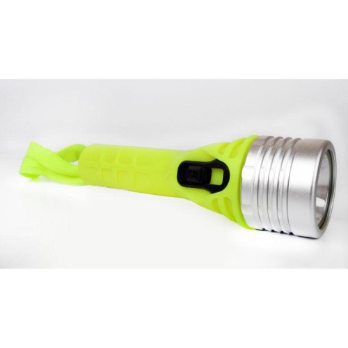 Фонарь LED51534 LED 3W SEOUL 30м 4хLR6 дайв. пласт+алюм. блистер желт. Camelion 13360 фото 3