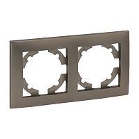 Валенсия Рамка 2-местная кашемир | код EWM-G-302-40 | EKF