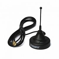 GSM антенна, TELEOFIS RC30 интерфейс: SMA, 5dB, магнит, кабель 2 метра, магнит | код RC30 | TELEOFIS