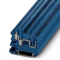 Проходные клеммы UT 2,5-TWIN/1P BU | код 3060500 | PHOENIX CONTACT