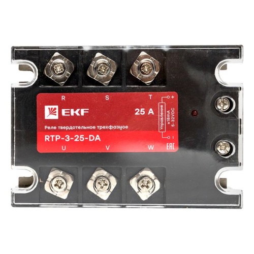 Реле твердотельное трехфазное RTP-25-DA PROxima | код rtp-3-25-da | EKF фото 5 Реле твердотельное трехфазное RTP-25-DA PROxima | код rtp-3-25-da | EKF фото 5