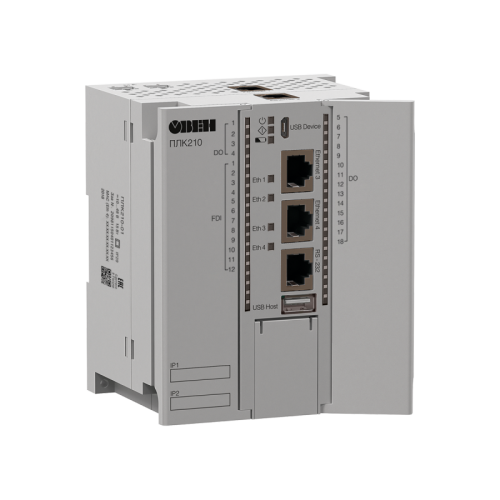 Программируемый логический контроллер ПЛК210-02-CS | код 84173 | ОВЕН