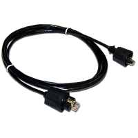 Индустриальный патч-корд LANMASTER FTP cat.6, IP68, 1.0 м, черный | код LAN6-S45-45-1.0-WP | LANMASTER
