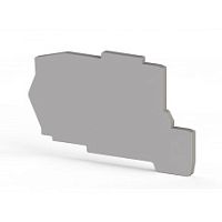 450 199, Концевой сегмент на клеммники PCY 2,5*, (серый), NPP PCY | код 0.0.0.4.50199 | KLEMSAN