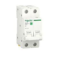 RESI9 АВТОМАТИЧЕСКИЙ ВЫКЛЮЧАТЕЛЬ (АВ) С 6А 2P 6000A | код R9F12206 | SCHNEIDER ELECTRIC