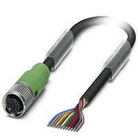 Кабель для датчика / исполнительного элемента SAC-12P-10,0-PVC/FS SCO | код 1554885 | PHOENIX CONTACT