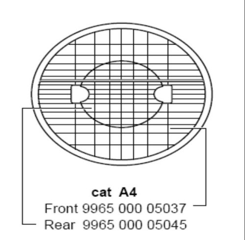 Аксессуар MVF403 FRONT REFLECTOR ASSY CAT A4 | код 996500005037 | PHILIPS