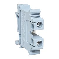 Клеммная колодка винтовая 10 UT серая | код scr-ut-10-g | EKF