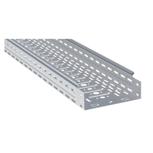 Лоток перфорированный 80х200х3000-0,8 мм HDZ | код L8020001-HDZ | EKF Лоток перфорированный 80х200х3000-0,8 мм HDZ | код L8020001-HDZ | EKF