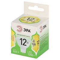 Лампа светодиодная LED 12 Вт 1200Лм 3000К MR16-12W-830-GU10 GU10 софит теплый свет Green Line | код Б0067058 | ЭРА