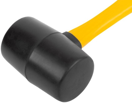 Киянка резиновая, фиберглассовая ручка 50 мм (340 гр) | код 45492 | FIT фото 4