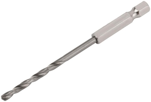 Сверло HSS по металлу,полированное, U-хвостовик под биту, инд.упаковка 3.5 мм | код 34035 | FIT фото 2