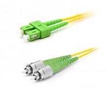 Патч-корд оптический LANMASTER, LSZH, дуплексный, ST/APC-SC/APC, SM OS2, 2.0 м | код LAN-2ST-2SC/SA-2.0 | LANMASTER
