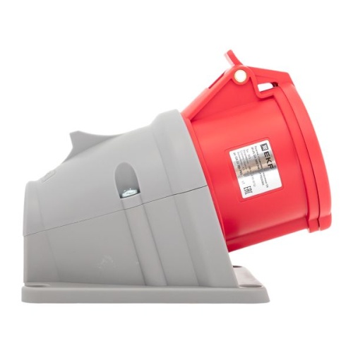 Розетка стационарная наружная 124 3Р+РЕ 32А 380В IP44 PROxima | код ps-124-32-380-PRO | EKF фото 4