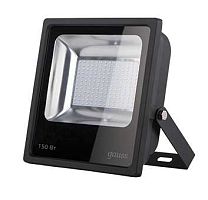 Прожектор светодиодный Elementary LED 150Вт IP65 6500К черн. | Код. 613100150 | Gauss