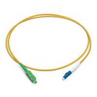 Шнур оптический simplex 10м SC/APC-LC/UPC 9/125 sm LSZH | код FOP(s)-9-SC/APC-LC/UPC-10m | Cabeus