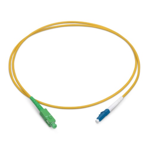 Шнур оптический simplex 10м SC/APC-LC/UPC 9/125 sm LSZH | код FOP(s)-9-SC/APC-LC/UPC-10m | Cabeus