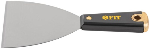 Шпатель для удаления ржавчины Профи, толщ. лезвия 1 мм, пластик.ручка с метал.бойком 4'' (100 мм) | код 6410 | FIT фото 5 Шпатель для удаления ржавчины Профи, толщ. лезвия 1 мм, пластик.ручка с метал.бойком 4'' (100 мм) | код 6410 | FIT фото 5