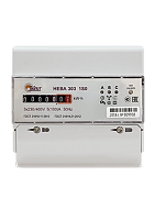 Счетчик НЕВА 303 1S0 3ф 5-100А 230/400В 1 тариф. мех. экран DIN-рейка Тайпит 6056053