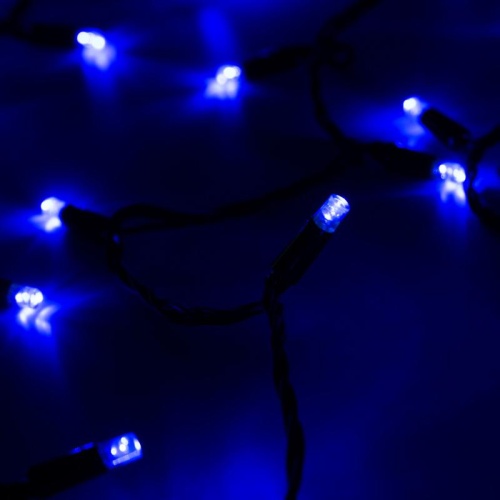 Гирлянда "Нить" 120 LED уличная 12м соед. до 10шт син. SHLights 4690601041968 фото 10