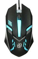 Мышь Оклик 396M INSOMNIA черный оптическая (1200dpi) USB (3but) | код 1192373 | Oklick