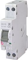 Диффер. автоматический выкл. KZS 1M SUP B 16/0,1 тип A (6kA) (верхн.подкл.) | код 002175834 | ETI