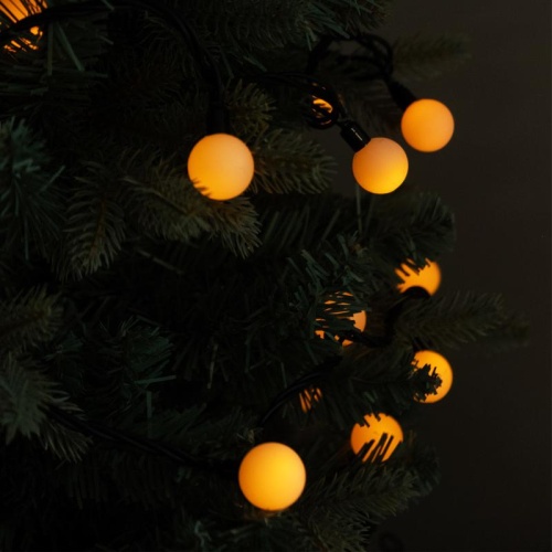 Гирлянда "Шарики" OLDBL70-Y-E 10м 70 желт. светодиод. с доп. соед. до 3-х мод. IP54 SHLights 4690601004406 фото 11