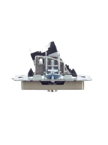 BRITE Розетка двойная TV+RJ45 кат.5E РТВ/РК12-БрШ шампань | код BR-AK20-1-K37 | IEK фото 8