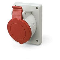 Розетка панельная с наклоном IP44 16А 3P+E+N 400В (упак. 10шт) | код. DIS4131667 | DKC