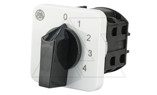 Переключатель BS 16 137 U, 3P, 20A, тип 0-1-2-3-4, 3NO на 1_4, на дверь, фронт IP40 | код EAC602585R | Rade Koncar