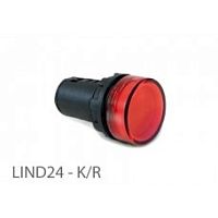 800 731, LIND220 - K/R, Лампы сигнальные светодиодные - 240 В AC (Красный) | код 0.0.0.8.00731 | KLEMSAN