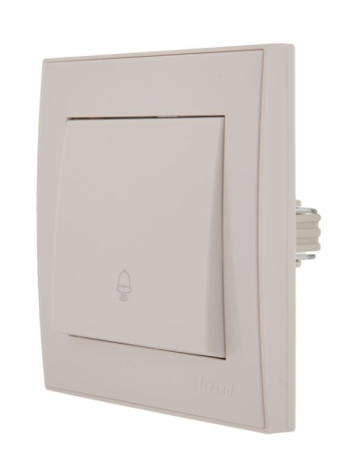 Кнопка звонка Rain бел. LEZARD 703-0202-103 фото 4