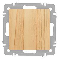 Переключатель СП Accent 6-103-11 10А IP20 250В AL/CU сосна Intro Б0063427