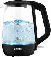 Чайник электрический Vitek VT-7051 1.7л. 2200Вт разноцветный корпус: стекло | код 2035743 | VITEK