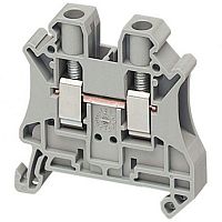 Клеммник винт. проходной 6кв.мм 2 точки подкл. сер. | код. NSYTRV62 | Schneider Electric