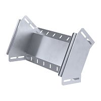 Угол вертикальный внешний 45 градусов Стандарт INOX (AISI 316) 400х100 Промрукав | код PR16.2942 | ПРОМРУКАВ