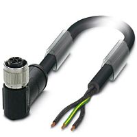 Силовой кабель SAC-3P-10,0-PVC/M12FRS PE | код 1411651 | PHOENIX CONTACT