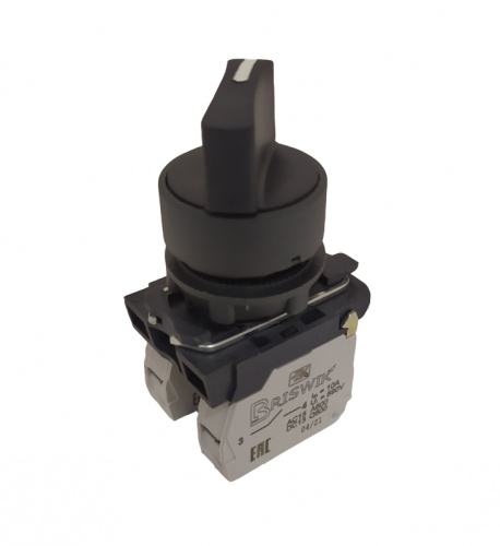Переключатель Briswik КПЕ 3740 -Р черный IP66 УХЛ2 10А 4но+0нз | код AB-RB-6Ai-0141 | Briswik