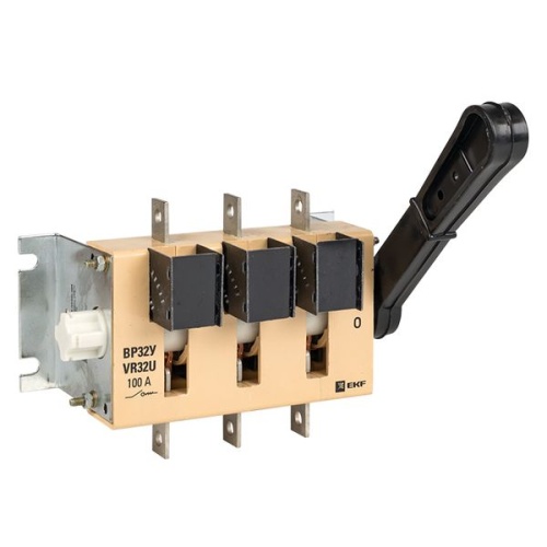 Выключатель-разъединитель ВР32У-31А31220 100А 1 направ, с д/г камерами несъемная левая/правая рукоятка MAXima PROxima | код uvr32-31a31220 | EKF фото 2