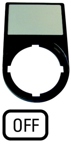 Держатель+ шильдик , OFF, M22S-ST-GB5 | код 218300 | EATON