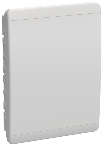 Корпус пластиковый ЩРВ-П-54 IP41 бел. дверь TEKFOR | код TF5-KP13-V-54-41-K01-K01 | IEK