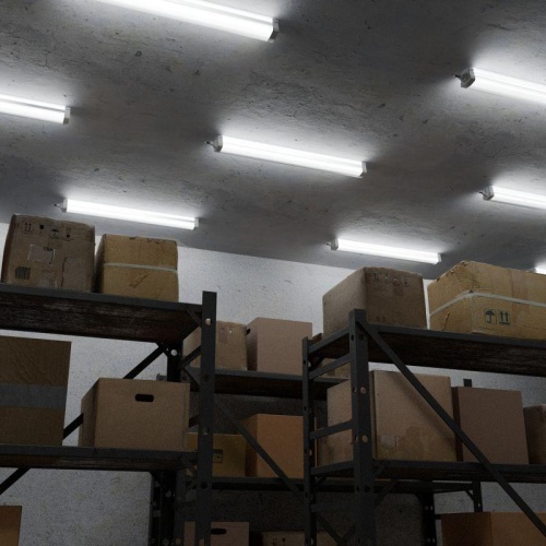 Светильник светодиодный Universal 18Вт 4000К IP65 1800лм 605х60х56мм матов. с БАП 90мин GAUSS 843424218A фото 6