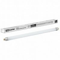 Лампа люминесцентная линейная двухцокольная ЛЛ-16/8 Вт, T5/G5, 4000 К, длинна 302,5мм² | код. SQ0355-0017 | TDM