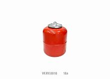Бак расширительный вертикальный RV 18л красн. | код VF.RV.0018 | VALFEX