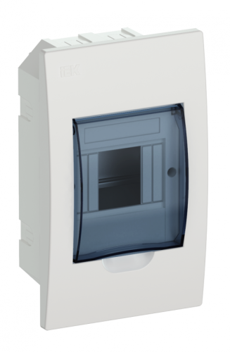 Бокс ЩРВ-П-4 модуля встр.пластик IP41 IEK | код MKP12-V-04-40-20-U | IEK