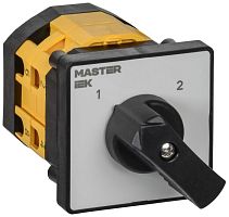 Переключатель кулачковый стандартная рукоятка 63А схема 55 | код MI-CS10-063-055 | IEK