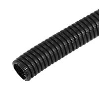 Труба автомобильная гофрированная ПП 16,5 мм, разрезная (бухта 50 м/уп.), REXANT | код 16-1064 | REXANT