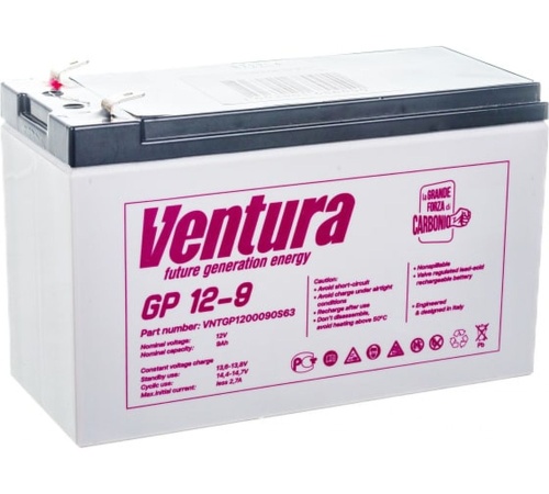 Аккумулятор GP 12-9 (GP 12-9) | код 00-00011472 | Ventura