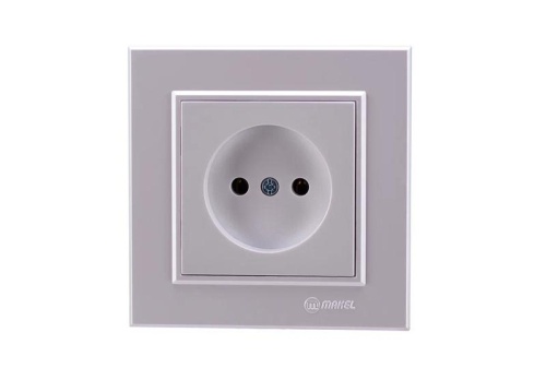 Розетка б/з СП Karea 16А IP20 жемчуж. Makel 56100022